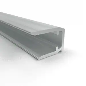 Aluminium U-profiel 10mm met druprand