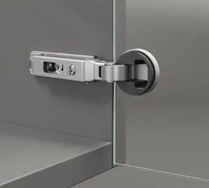 Alternative view of Glasdeurscharnier voor vitrinedeur 4–6 mm met zelfsluiting
