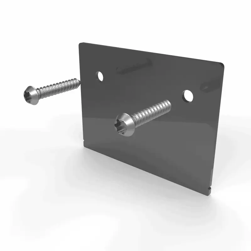 Eindschotje 80 mm sierlijst – laag – RAL gecoat – inclusief RVS schroef 6 Eindschotje 80 mm sierlijst – laag – RAL gecoat – inclusief RVS schroef - Afbeelding 4