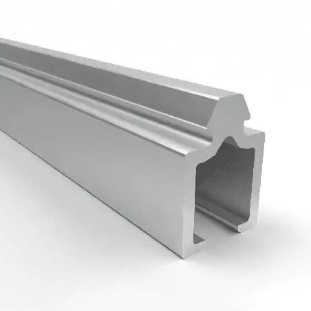 10mm Vullat met koppelgroef voor zij- of bovenkant - aluminium 3 Vullat 10