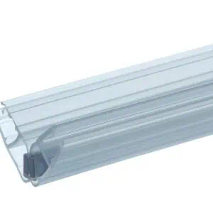 Douchestrip met magneetsluiting in een hoek (90°) voor 6 en 8mm glas