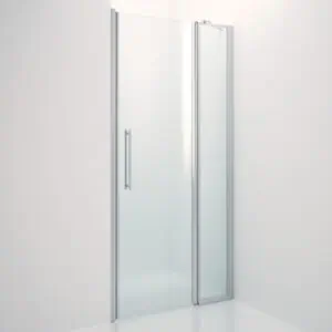 Alternative view of H Tussenprofiel - los onderdeel - voor scharnier glas-glas 8 mm - ombouwdeel naar draaiprofiel