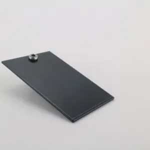 Klemprofiel Eindschotje HOOG muuraansluitprofiel RAL gecoat met RVS schroef