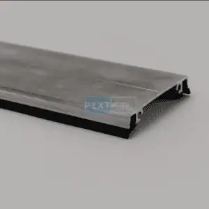 Alternative view of Basisset 78mm Midden Oplegrubber en afdekprofiel