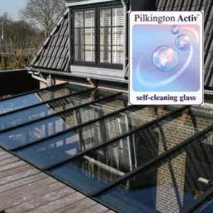 Alternative view of Isolatieglas 2 zijden gelaagd veiligheidsglas + 1 zijde HR +/++ coating + argongasvulling  1,1 W/m²K