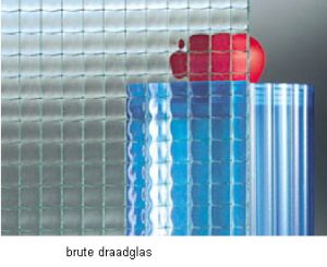 draadglas brut duits