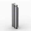 Draaiprofiel scharnier Aqua Light - wand-glasmontage 8mm - Aluminium mat/glans 1 Scharnierprofiel aqualight alu mat