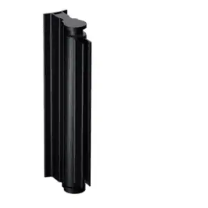 Draaiprofiel scharnier zwart