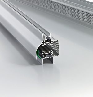 Alternative view of DucoTon 10 ZR zelfregulerend Ventilatierooster voor 12mm - 36mm glasdikte
