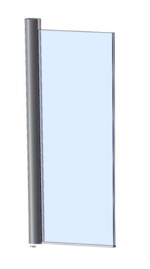 Alternative view of Inloopdouche profiel Stremler - Eindprofiel vloer-plafond aluminium gepolijst - 3000 mm