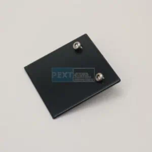 Eindschotje Midden HOOG RAL gecoat tbv 78mm afdekprofiel met RVS schroef