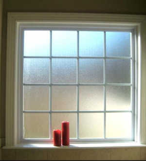 Alternative view of Dubbelglas figuurglas en HR++ coating met argongas gevulde spouw 1.1 W/m²K