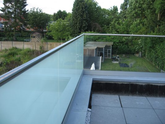 glazen balustrade op maat