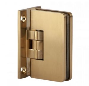 Douchescharnier wand-glas - goud - 6/10 mm