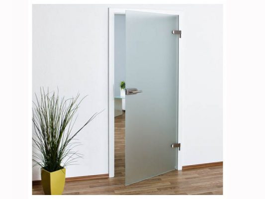 Glasmaatje glas op maat, profielen op maat 13 BINNENDEUR MET GLAS