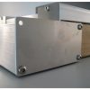 Eindschot bakgoot model recht aluminium + RVS schroeven