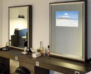 Alternative view of Pilkington MirroView™ - digitaal (on)doorzichtig spiegelglas 6mm