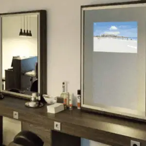 Alternative view of Pilkington MirroView™ - digitaal (on)doorzichtig spiegelglas 6mm