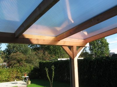 polycarbonaat dak maken