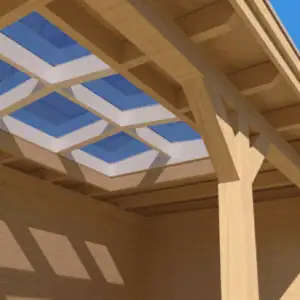 GLAS VOOR OVERKAPPING