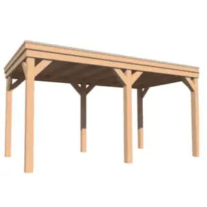 Overkapping vrijstaand Modern - Douglas