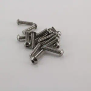 Afdekprofielbout M6x.., RVS, laagbolkop