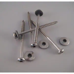 Alternative view of Klemprofiel RVS houtschroef Torxkop met afdichtingsring