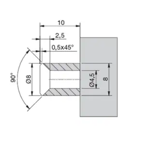 Alternative view of Wandprofiel Sluitzijde Douchedeur voor je douchecabine - Premium kwaliteit