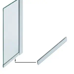 Alternative view of Vloerprofiel inloopdouche 8mm Stremler - 2200mm