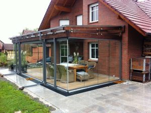 GLAZEN SCHUIFDEUR VERANDA