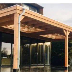 Terras Overkapping Modern Muuraanbouw