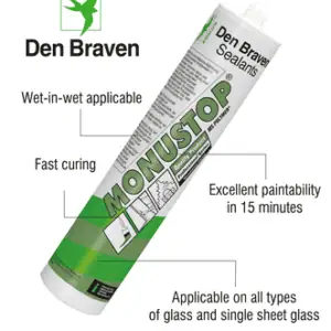 Stopverf kit Monustop Den Braven - Zwaluw