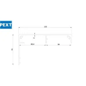 sier kliklijst zijkant tekening