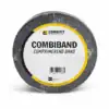 Compressband 15x5 mm antraciet 6,6mtr