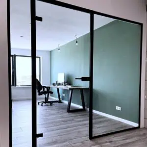 Deurkader voor glazen deur op maat – Kozijnprofiel FRH-SET NUOVA PALERMO