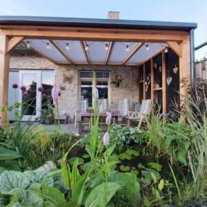 zonnescherm overkapping