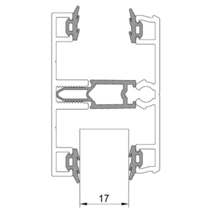 Isolator kunststof 28.2 mm