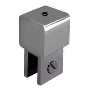 Stabilisatie vierkant 19x19 mm eindsteun met blindgat