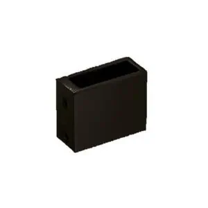 Alternative view of Stabilisatie rechthoek 30x10 muuraansluiting 90°