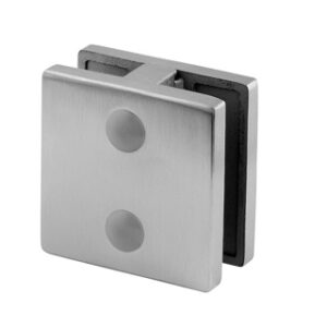 Glasklem, MOD 5200, RVS 304 - 4 stuks