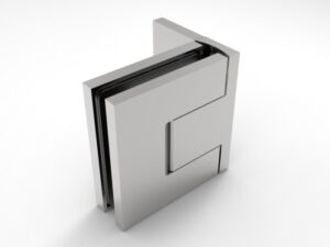 Douchedeur scharnier Bellagio wand/glas 90° gepolijst chroom