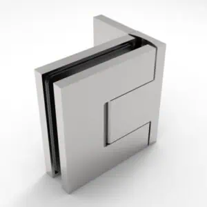 Douchedeur scharnier Bellagio wand/glas 90° gepolijst chroom