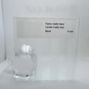 Figuurglas Flutes Canale mat 4mm