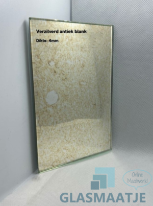 Antieke spiegel op maat 4 en 6mm