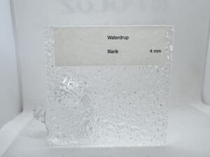 Figuurglas Waterdrup Blank 4mm
