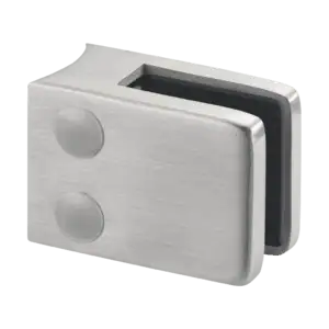 Glasklem glasdikte: 6-12,76 mm - Ø42,4/48,3 mm baluster aansluiting - MOD 4200 - RVS 316 - 4 stuks
