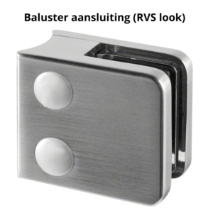 Alternative view of Glasklem, Baluster aansluiting, MOD 2100, zamak - 4 stuks