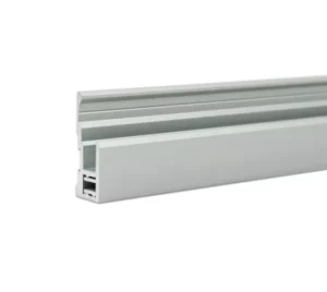 Spiegelprofiel clips aluminiumkleurig