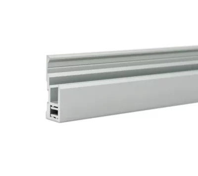 Spiegelprofiel clips aluminiumkleurig