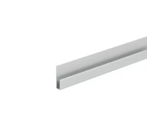 Spiegelprofiel J aluminiumkleurig